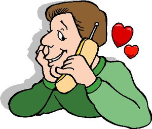 Cliparts Activiteiten Telefoneren 