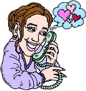 Cliparts Activiteiten Telefoneren 