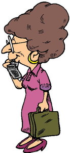 Cliparts Activiteiten Telefoneren 