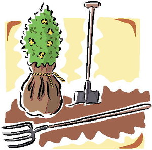 Cliparts Activiteiten Tuinieren 