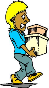 Cliparts Activiteiten Verhuizen 