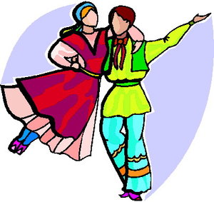 Cliparts Activiteiten Volksdansen 
