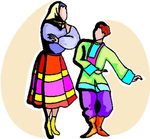 Cliparts Activiteiten Volksdansen 