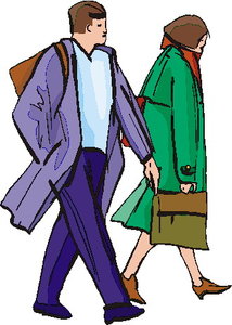 Cliparts Activiteiten Wandelen 