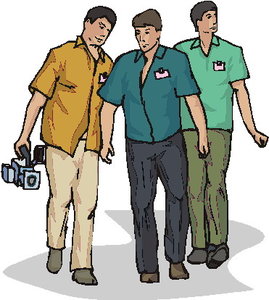 Cliparts Activiteiten Wandelen 