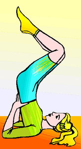 Cliparts Activiteiten Yoga 