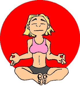 Cliparts Activiteiten Yoga 