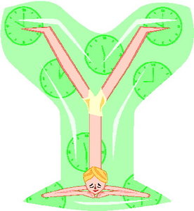 Cliparts Activiteiten Yoga 