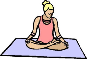 Cliparts Activiteiten Yoga 