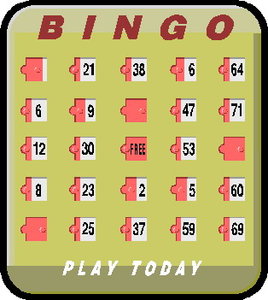 Cliparts Amusement Bingo 