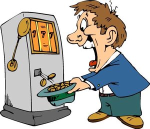 Cliparts Amusement Casino Gokken, Gokkast