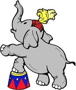 Cliparts Amusement Circus Circusolifant