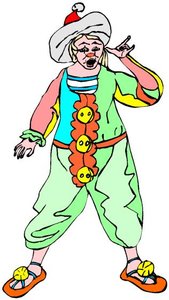 Cliparts Amusement Clowns 