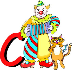 Cliparts Amusement Clowns 