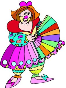 Cliparts Amusement Clowns 