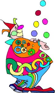 Cliparts Amusement Clowns 