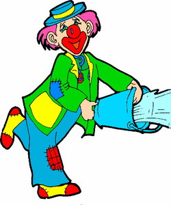 Cliparts Amusement Clowns 
