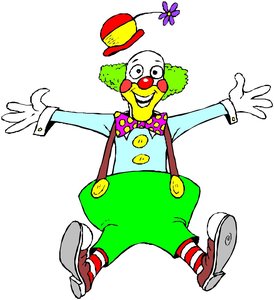 Cliparts Amusement Clowns Pipo De Clown