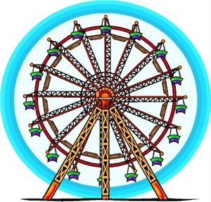 Cliparts Amusement Kermis 