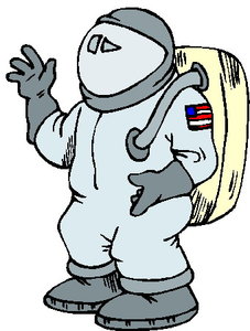 Astronauten Cliparts Beroepen 