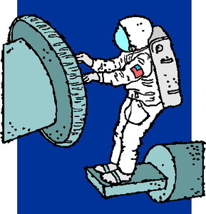 Astronauten Cliparts Beroepen 