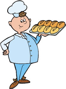 Cliparts Beroepen Bakkers 