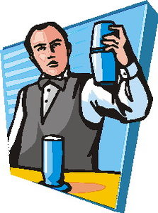 Cliparts Beroepen Barman 
