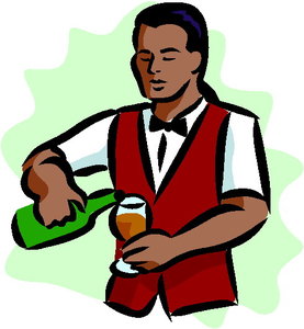 Cliparts Beroepen Barman 