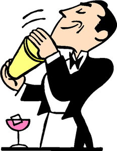 Cliparts Beroepen Barman 