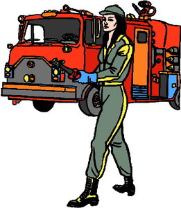 Brandweer Cliparts Beroepen 