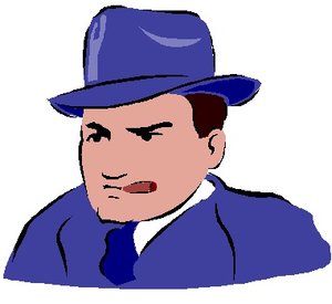 Cliparts Beroepen Detectives Inspecteur Detective