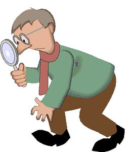 Cliparts Beroepen Detectives 