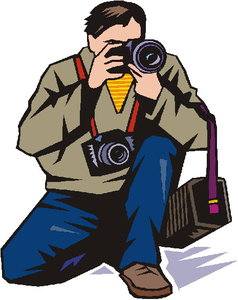 Cliparts Beroepen Fotografen 