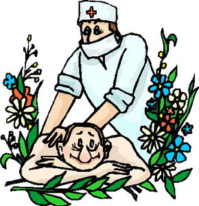 Cliparts Beroepen Fysiotherapeuten 