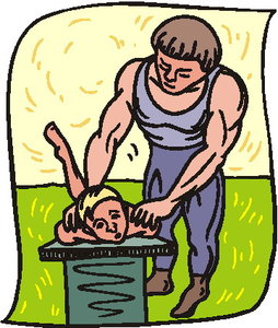 Cliparts Beroepen Fysiotherapeuten 