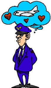 Cliparts Beroepen Piloten 