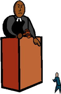 Cliparts Beroepen Rechters 