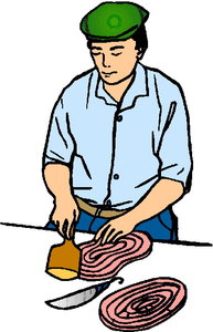 Cliparts Beroepen Slagers 