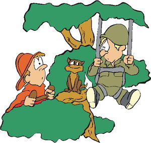 Cliparts Beroepen Soldaten 