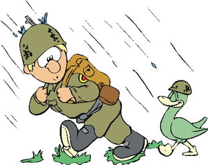 Cliparts Beroepen Soldaten 