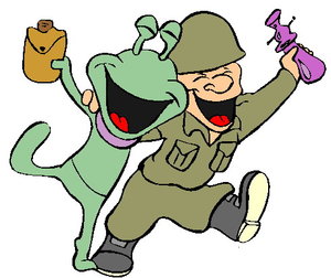 Cliparts Beroepen Soldaten 