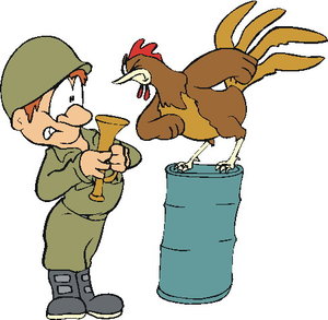 Cliparts Beroepen Soldaten 