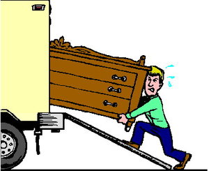 Cliparts Beroepen Verhuizers 