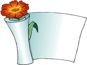 Cliparts Bloemen en planten Bloemen kaders 