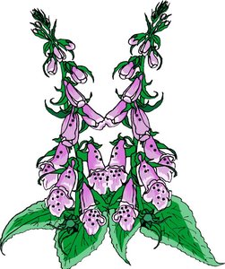 Cliparts Bloemen en planten Bloemen 