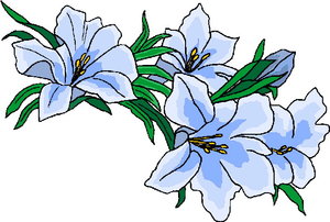 Cliparts Bloemen en planten Bloemen 
