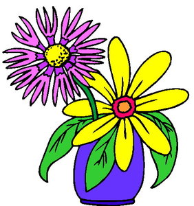 Cliparts Bloemen en planten Bloemen 