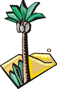 Cliparts Bloemen en planten Bomen 