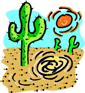 Cliparts Bloemen en planten Cactus 