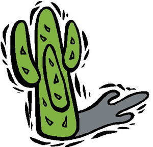 Cliparts Bloemen en planten Cactus 